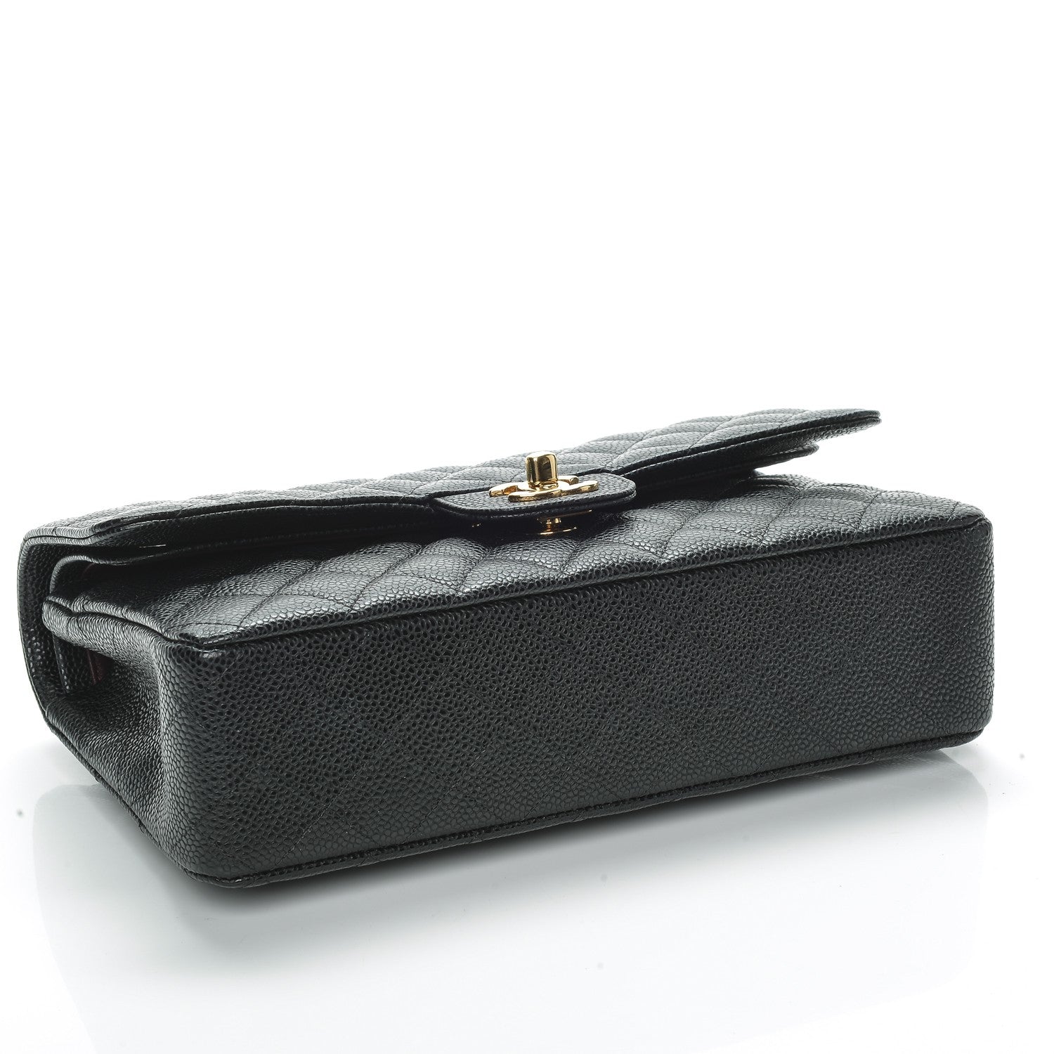 Chanel Caviar Quilted Medium Double Flap Black 4 of 7