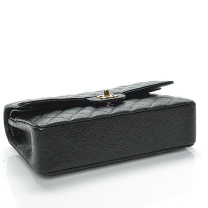 Chanel Caviar Quilted Medium Double Flap Black 4 of 7