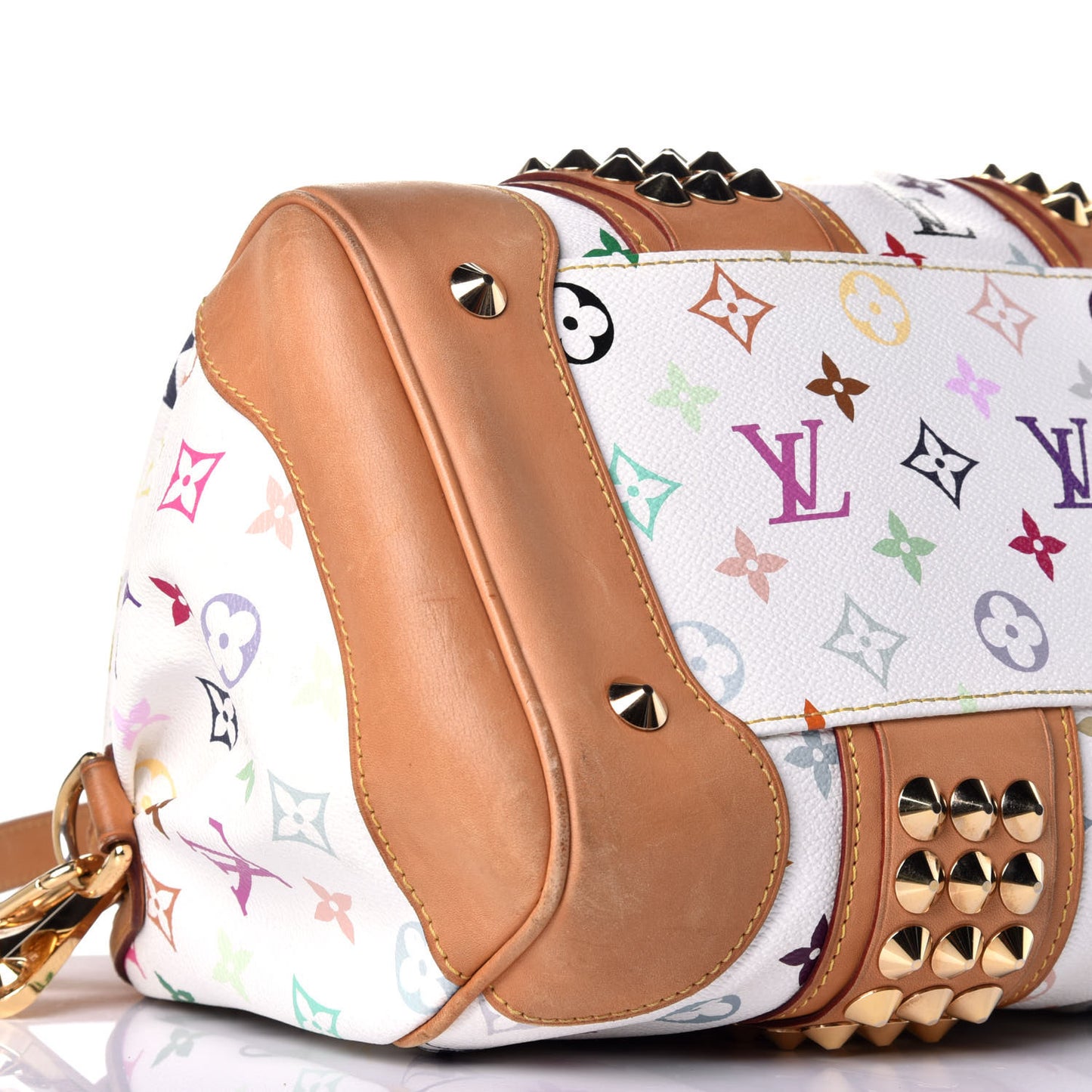 Monogram Multicolor Courtney MM White