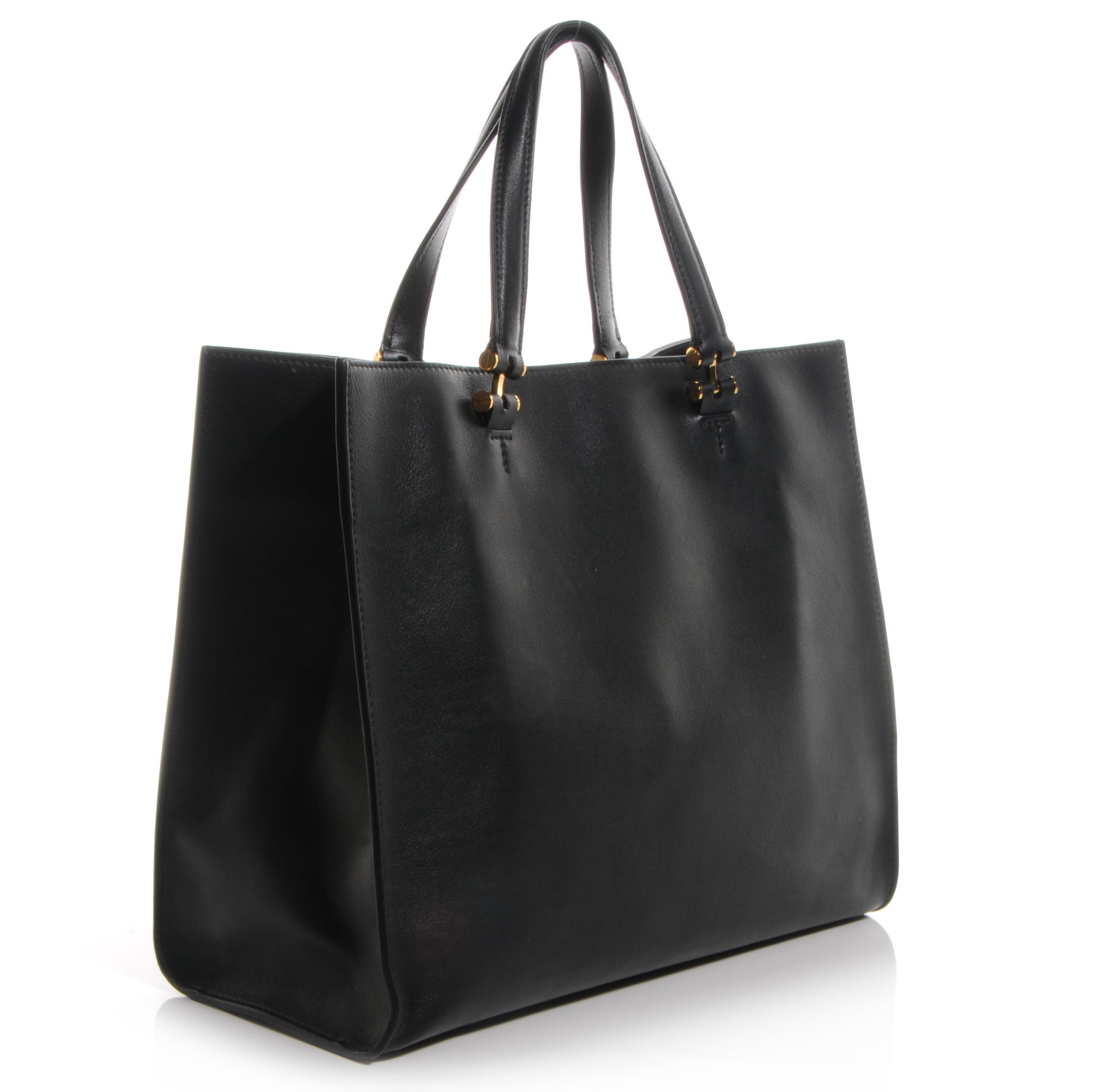 Tom Ford Calfskin Tote Black 3 of 8