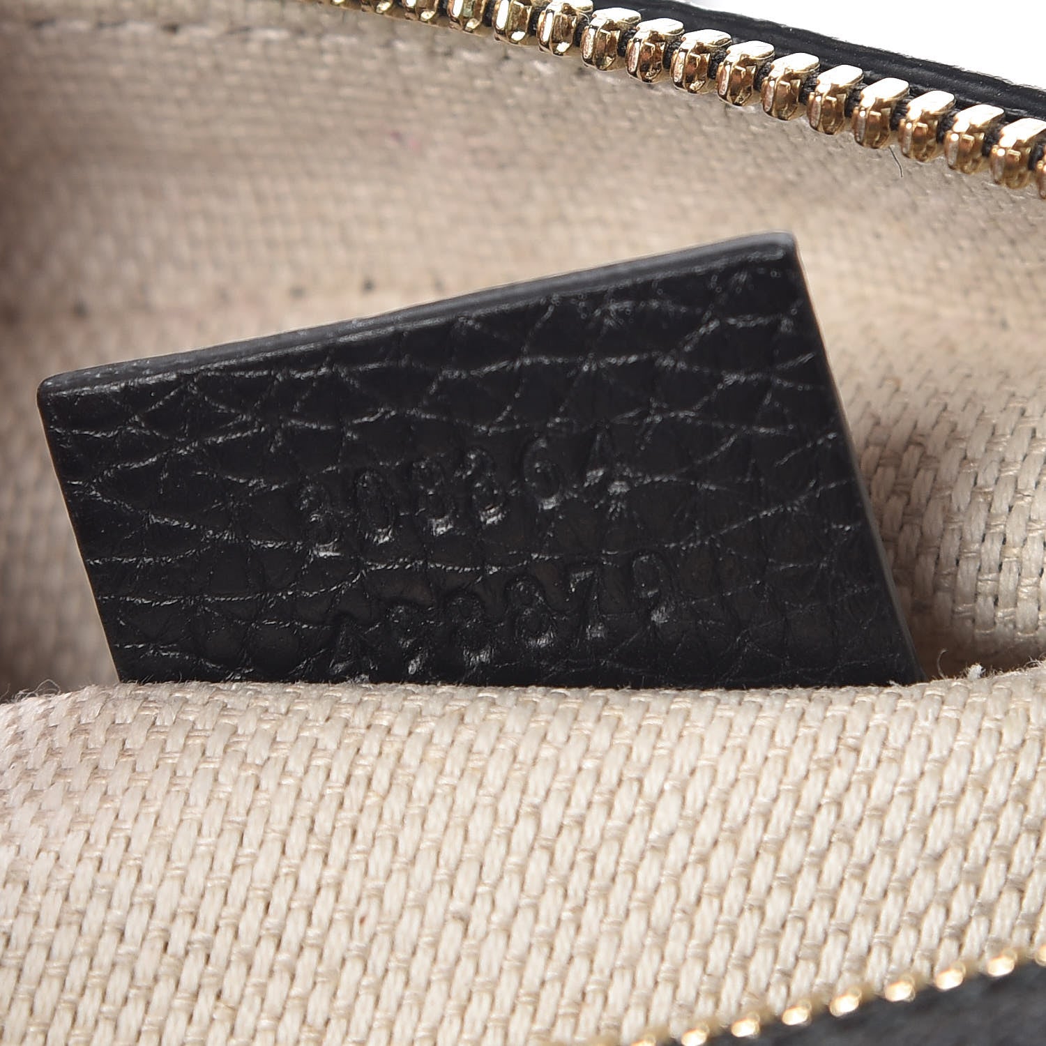 Gucci Pebbled Calfskin Small Soho Disco Bag Black 9 of 11
