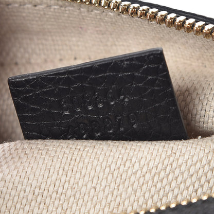 Gucci Pebbled Calfskin Small Soho Disco Bag Black 9 of 11