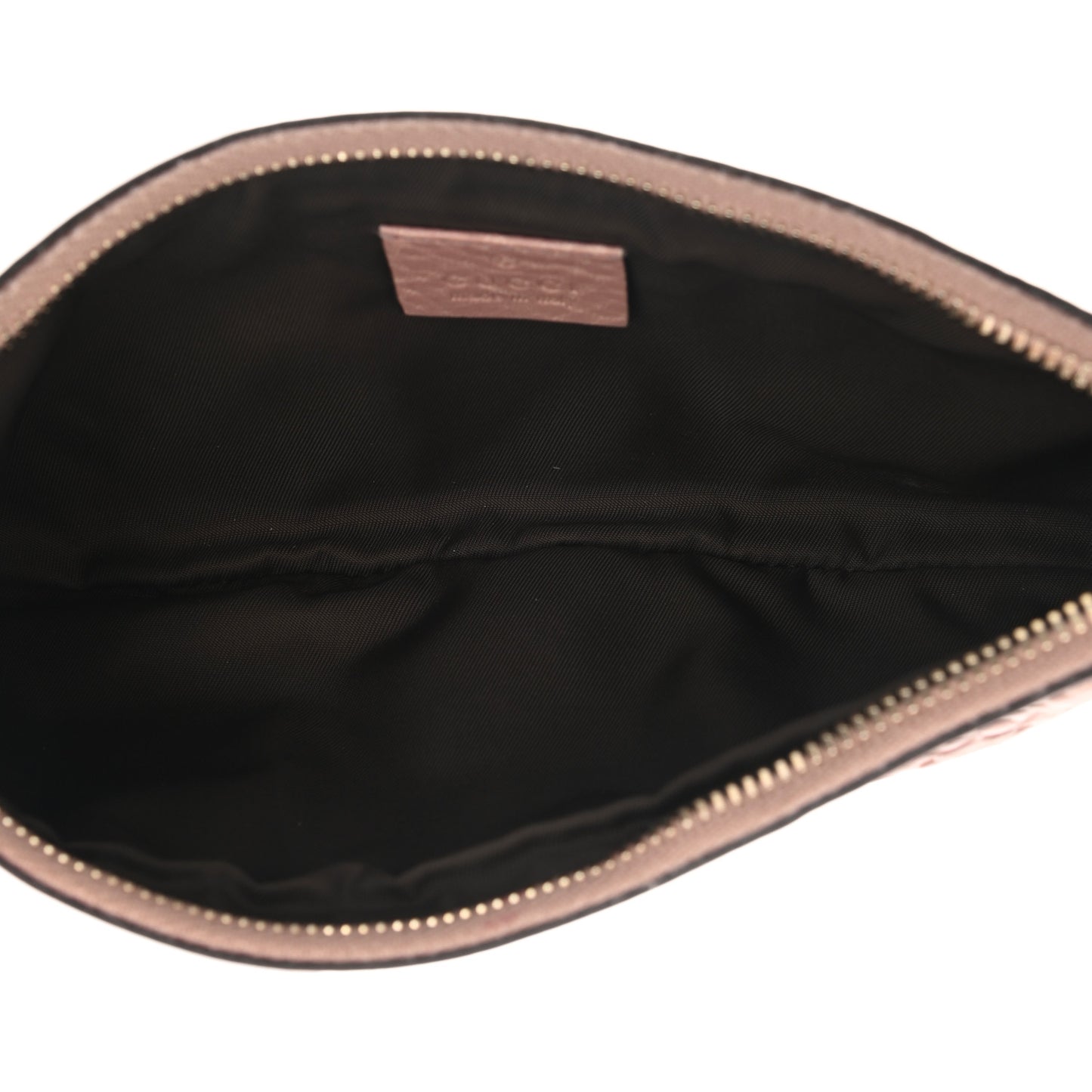 Guccissima New Britt Wristlet Light Pink