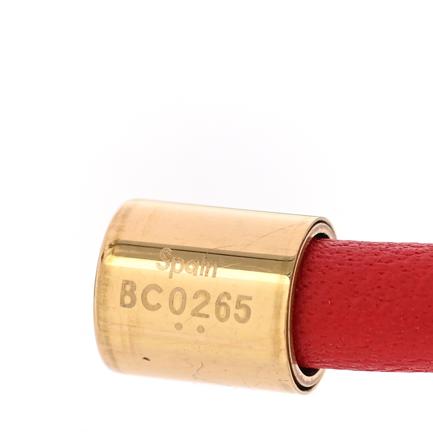 Louis Vuitton Monogram Daily Confidential Bracelet 17 Red 4 of 5