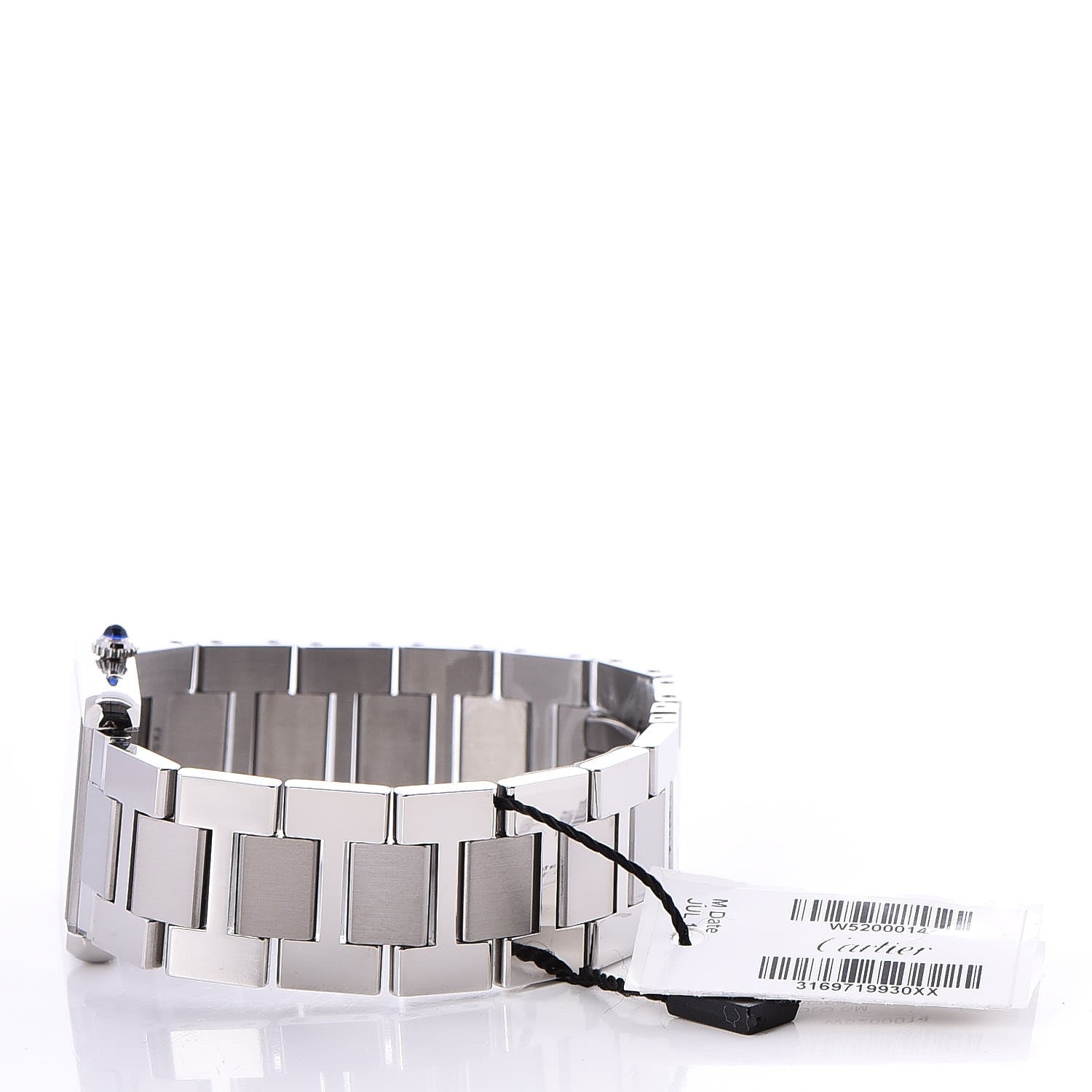 Cartier Stainless Steel 27mm Tank Solo Quartz Watch 3 of 11