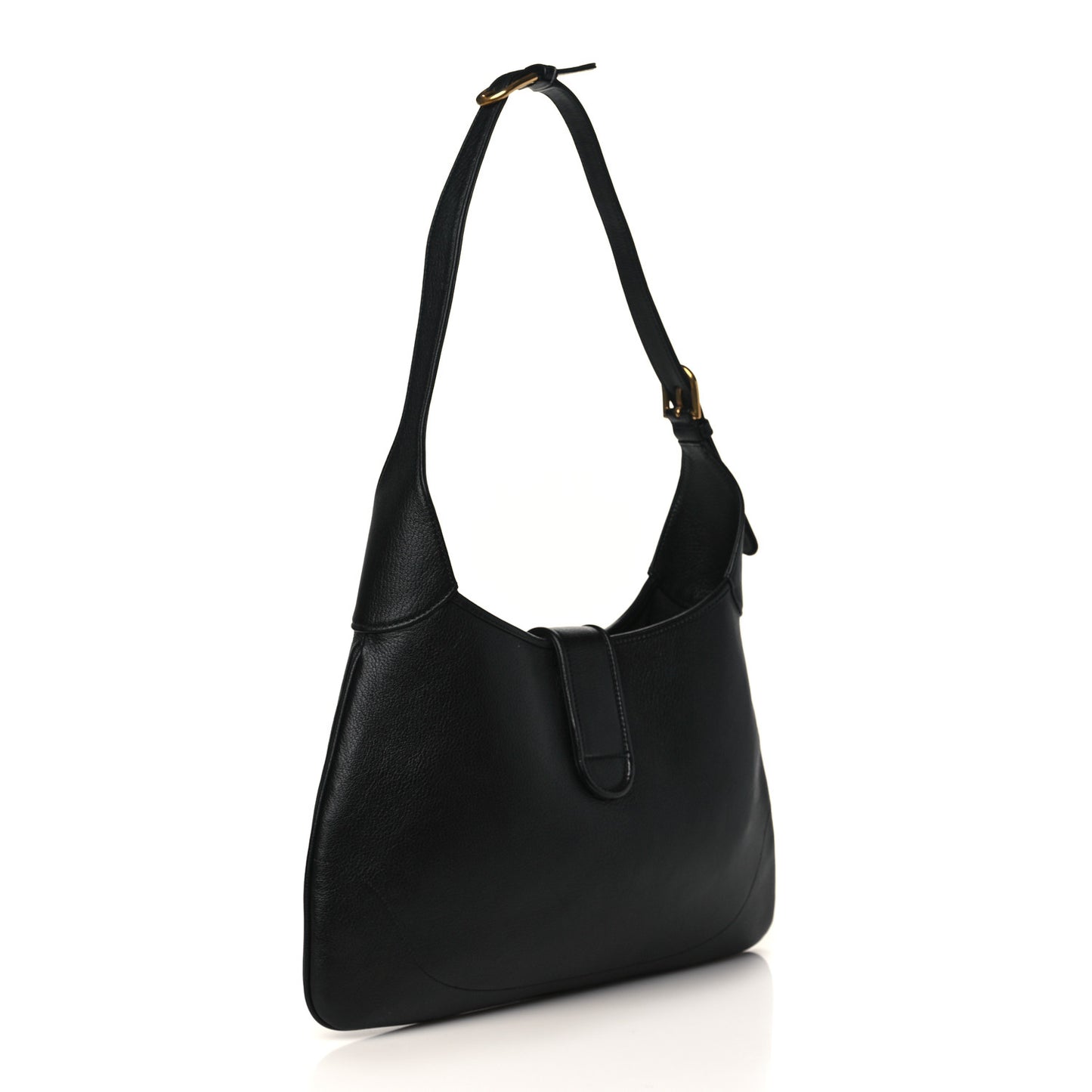 Goatskin Medium Aphrodite Shoulder Bag Black