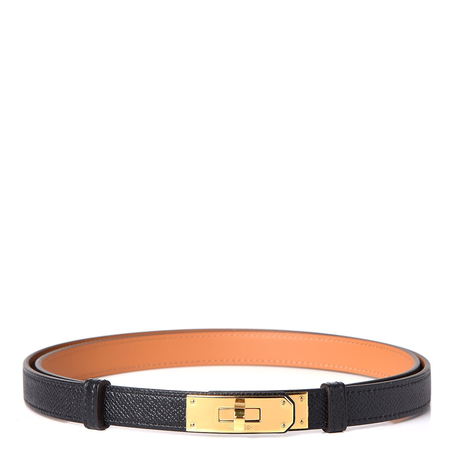 Hermes Epsom Kelly Belt Black 1 of 4