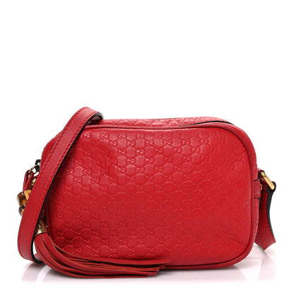 Gucci Microguccissima Sunshine Disco Crossbody Bag Red 1 of 12