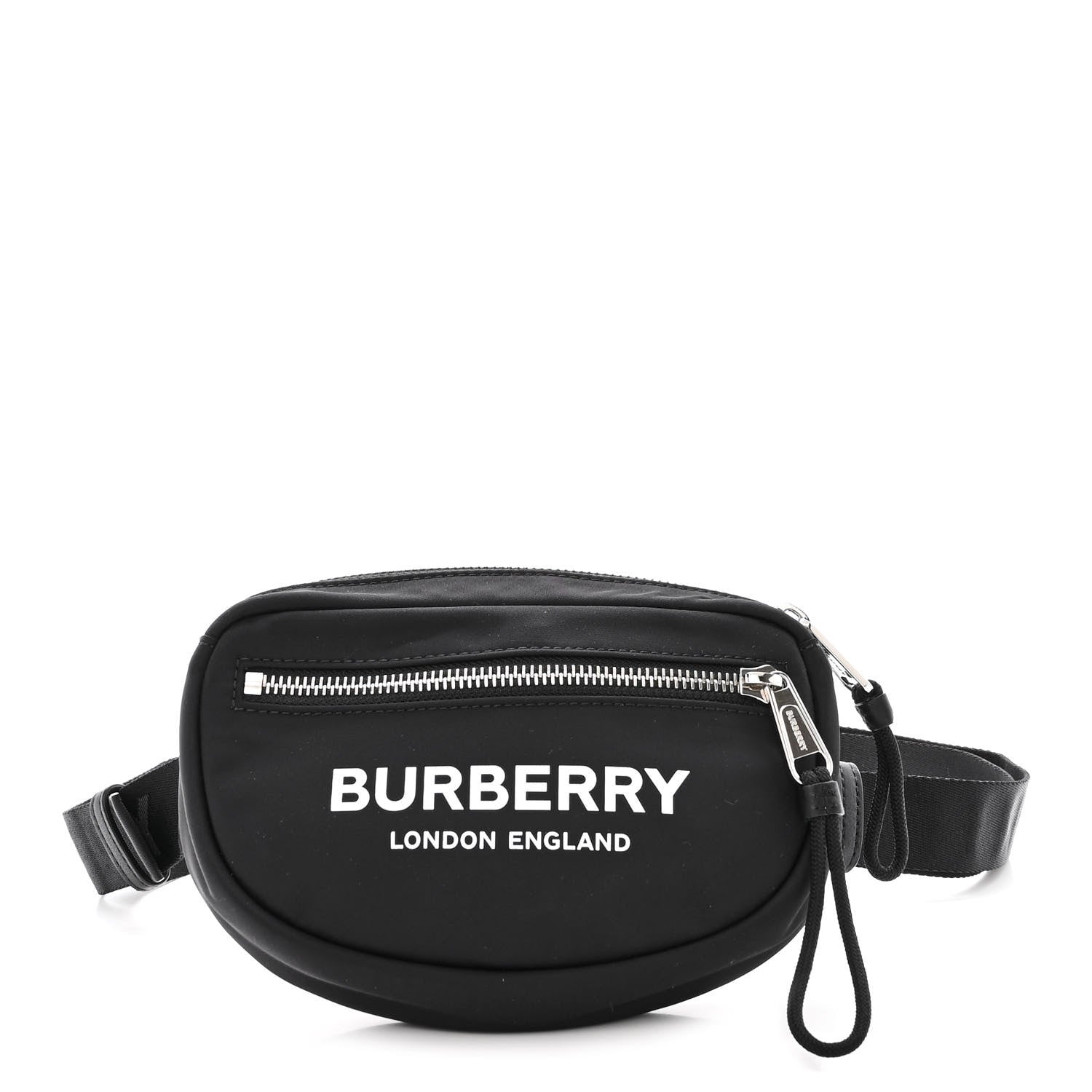 Burberry Econyl Logo Print Small Cannon Bum Bag Black 1 of 10