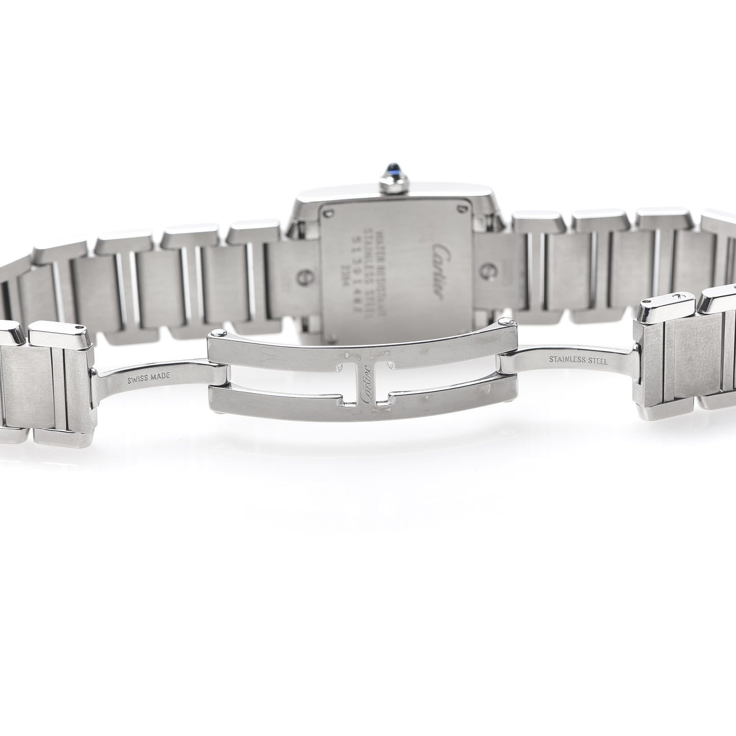 Cartier Stainless Steel 20mm Tank Francaise Quartz Watch 6 of 6