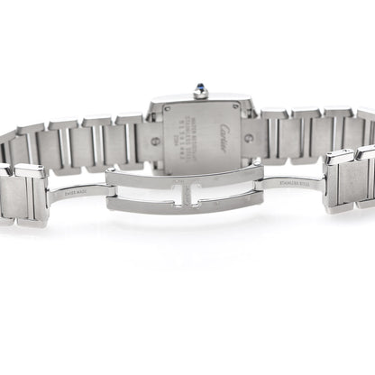 Cartier Stainless Steel 20mm Tank Francaise Quartz Watch 6 of 6