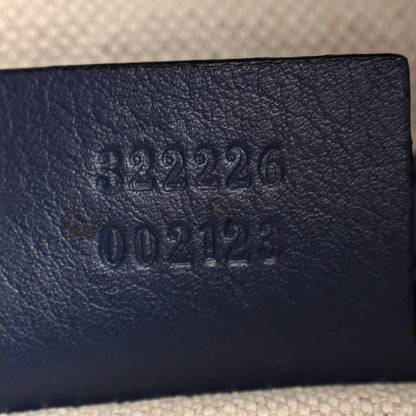 Gucci Guccissima Medium Emily Hobo Blue 7 of 11