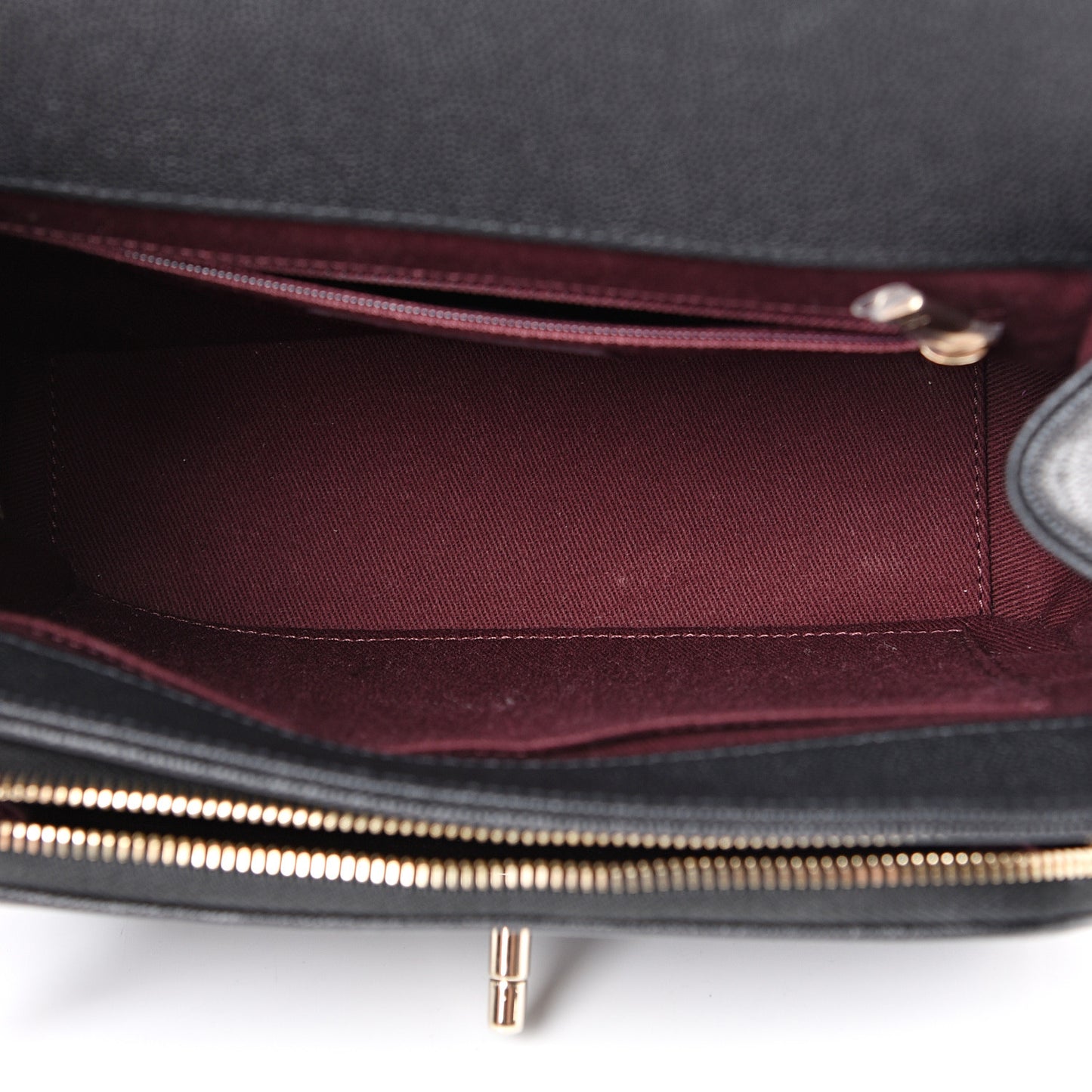 Caviar Quilted Medium Business Affinity Flap Black