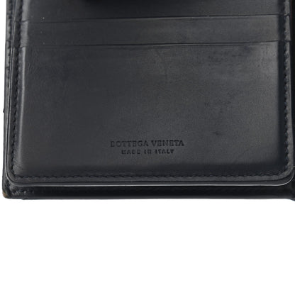 Bottega Veneta Nappa Intrecciato Bi-Fold Wallet Blue 5 of 9