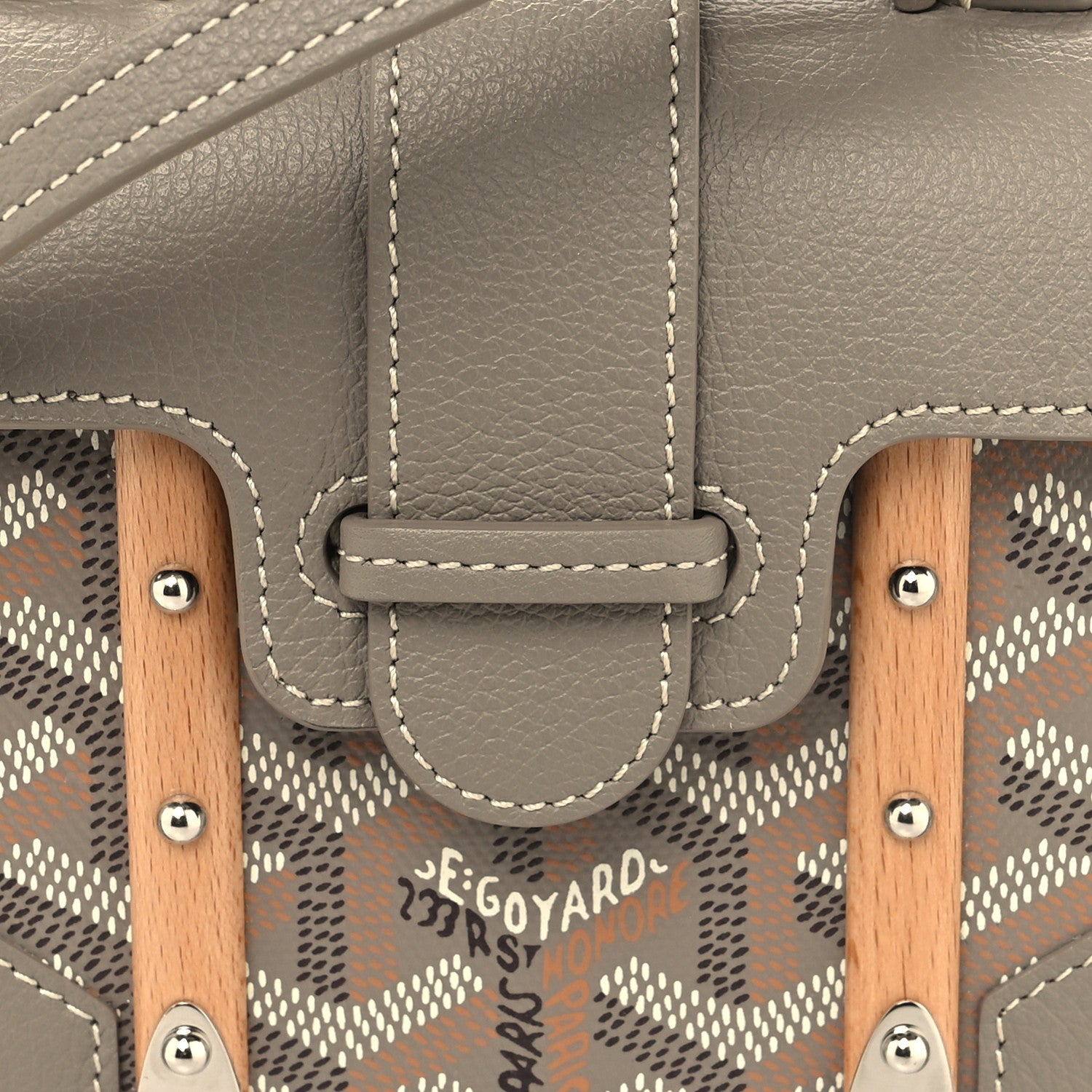 Goyard Goyardine Structure Nano Saigon Grey 7 of 9
