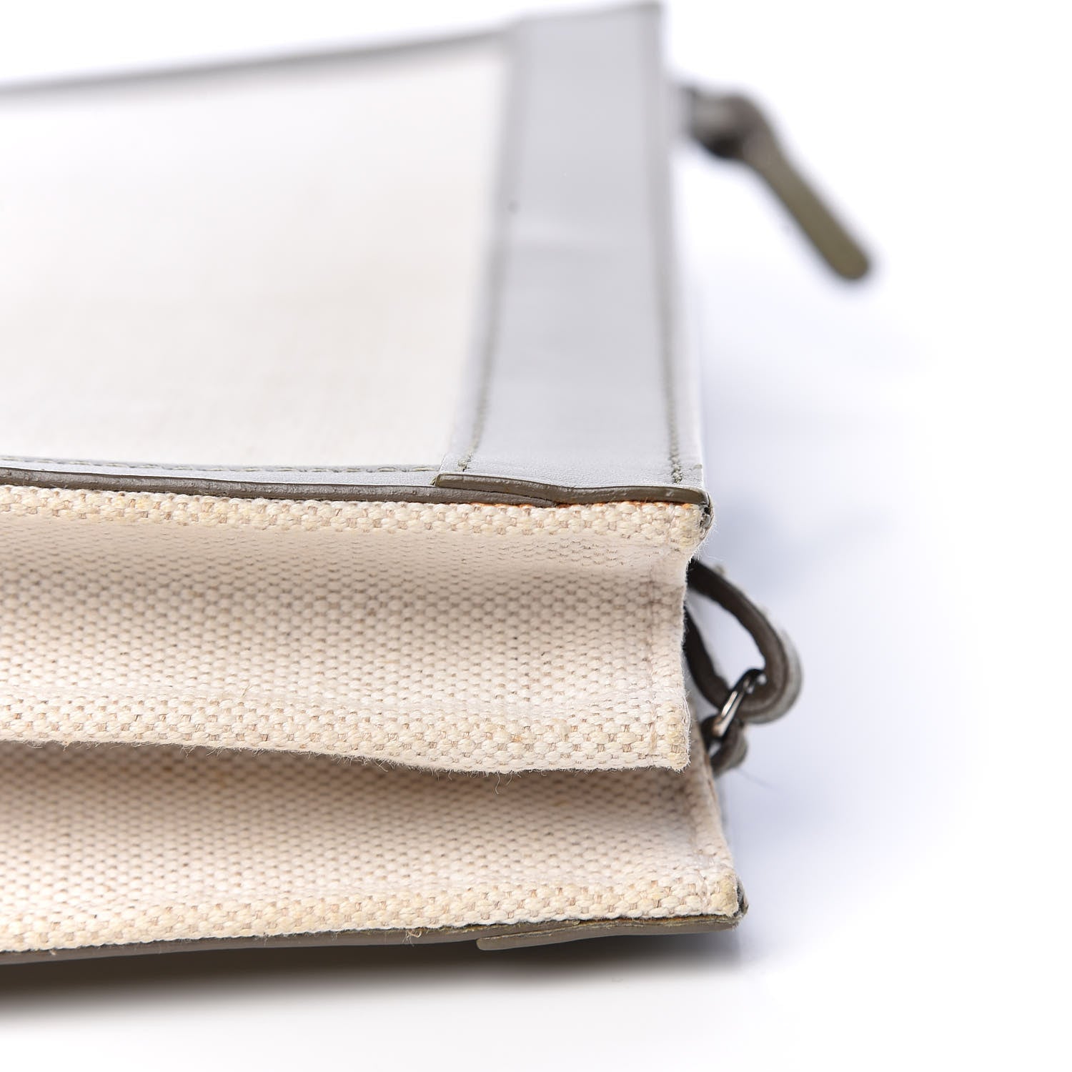 Balenciaga Cotton Canvas Pochette Crossbody Bag Vert Militaire 16 of 21