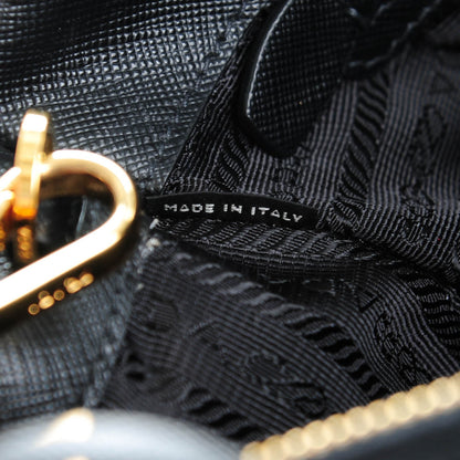 Prada Saffiano Medium Galleria Double Zip Tote Black 6 of 8