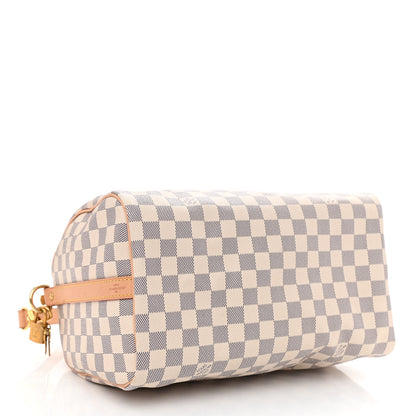 Louis Vuitton Damier Azur Speedy Bandouliere 30 4 of 10