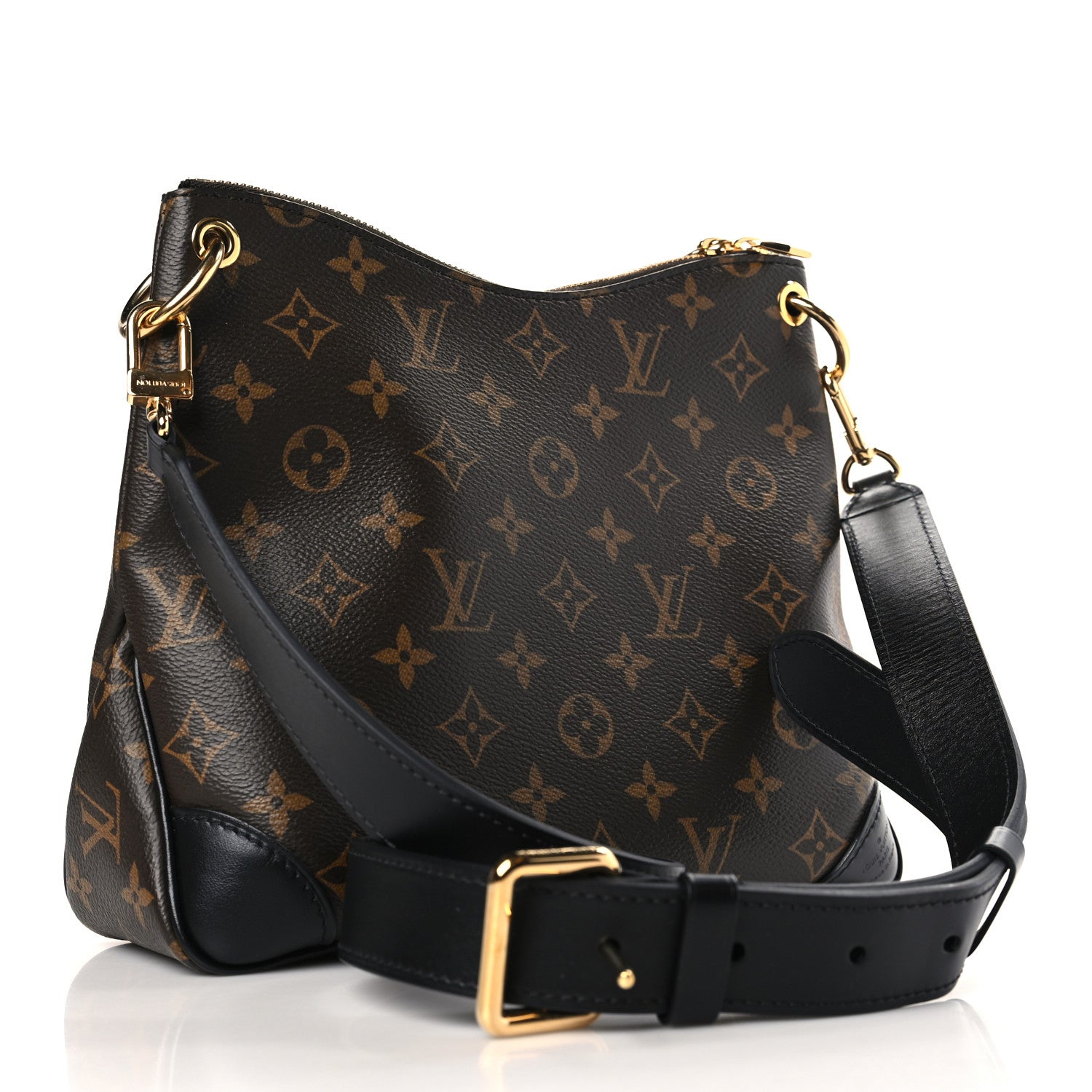 Louis Vuitton Monogram Odeon PM Black 3 of 8