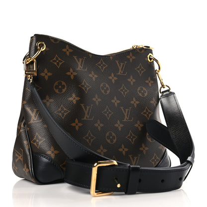 Louis Vuitton Monogram Odeon PM Black 3 of 8