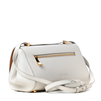 Bottega Veneta Calfskin BV Angle Shoulder Bag Off White 2 of 4