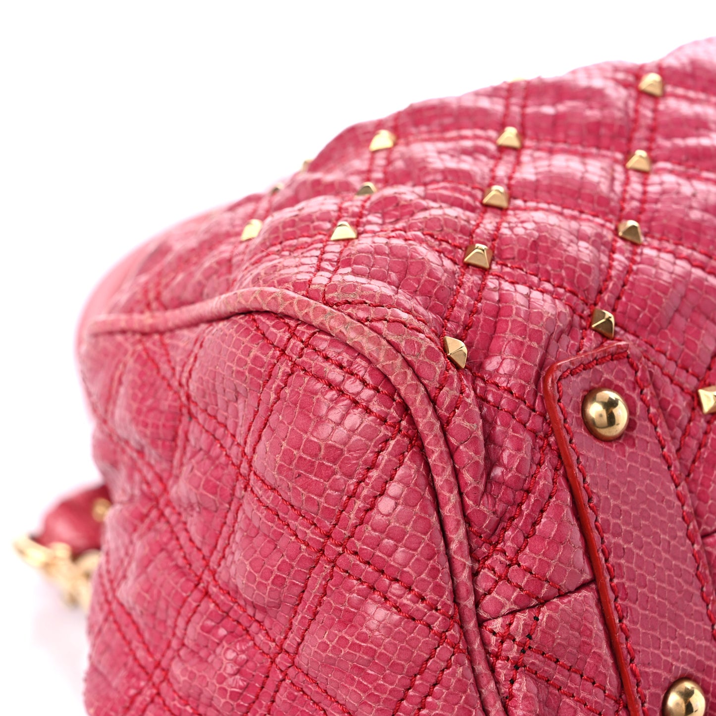 Python Embossed Stardust Stam Pink