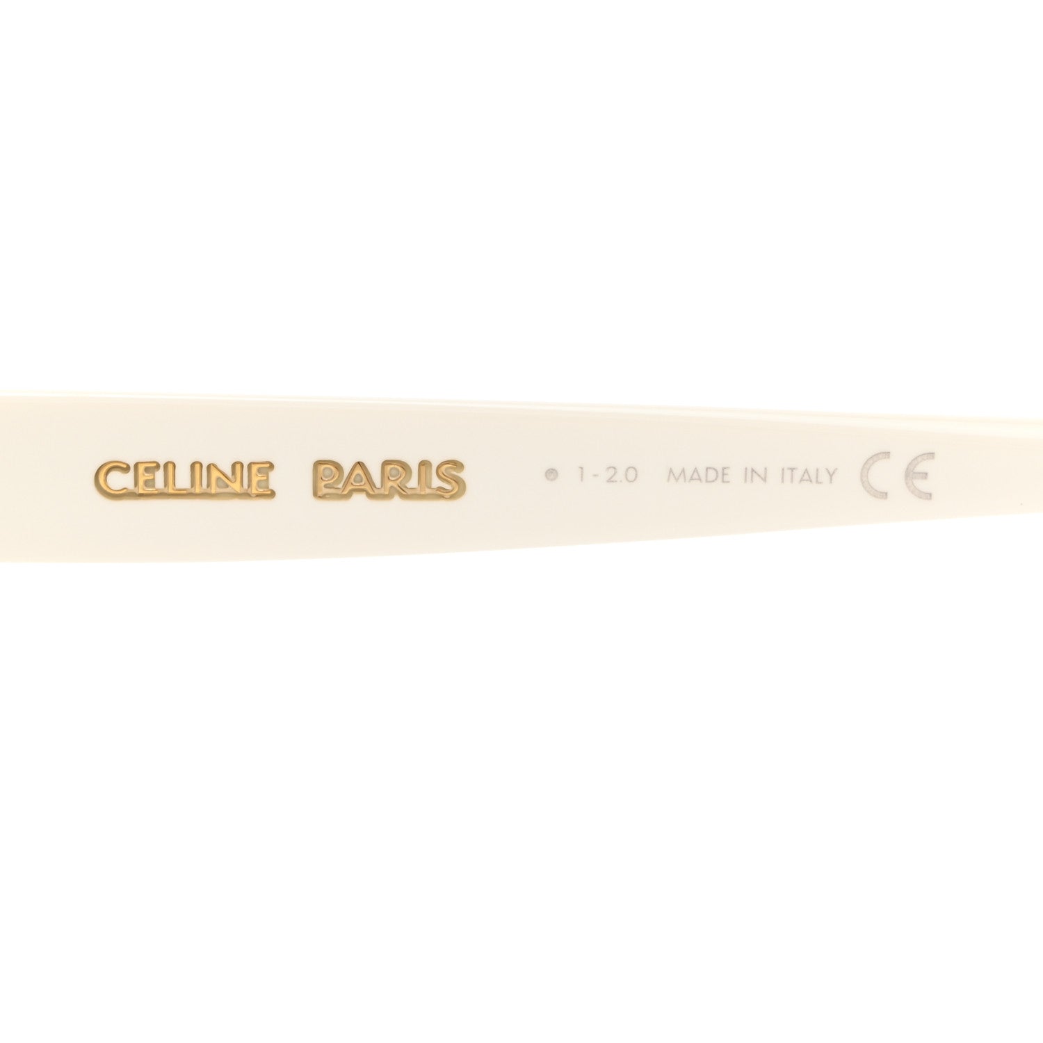 Celine Acetate Cat Eye Sunglasses CL40184U White 6 of 7