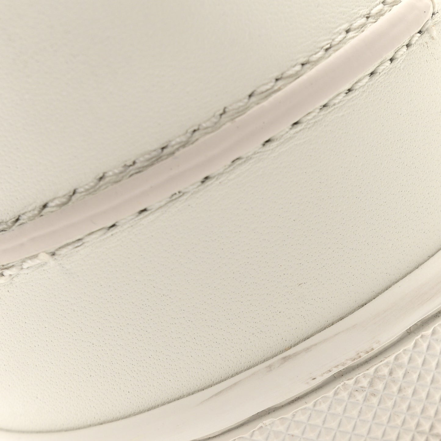 Calfskin Womens F.A.V Fique A Vontade Flat Sneakers 38 White