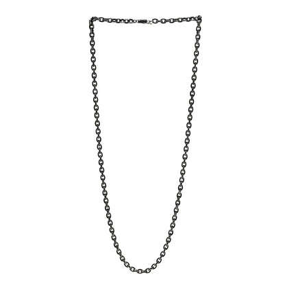 Chrome Hearts Sterling Silver Paper Chain Necklace 3 of 4