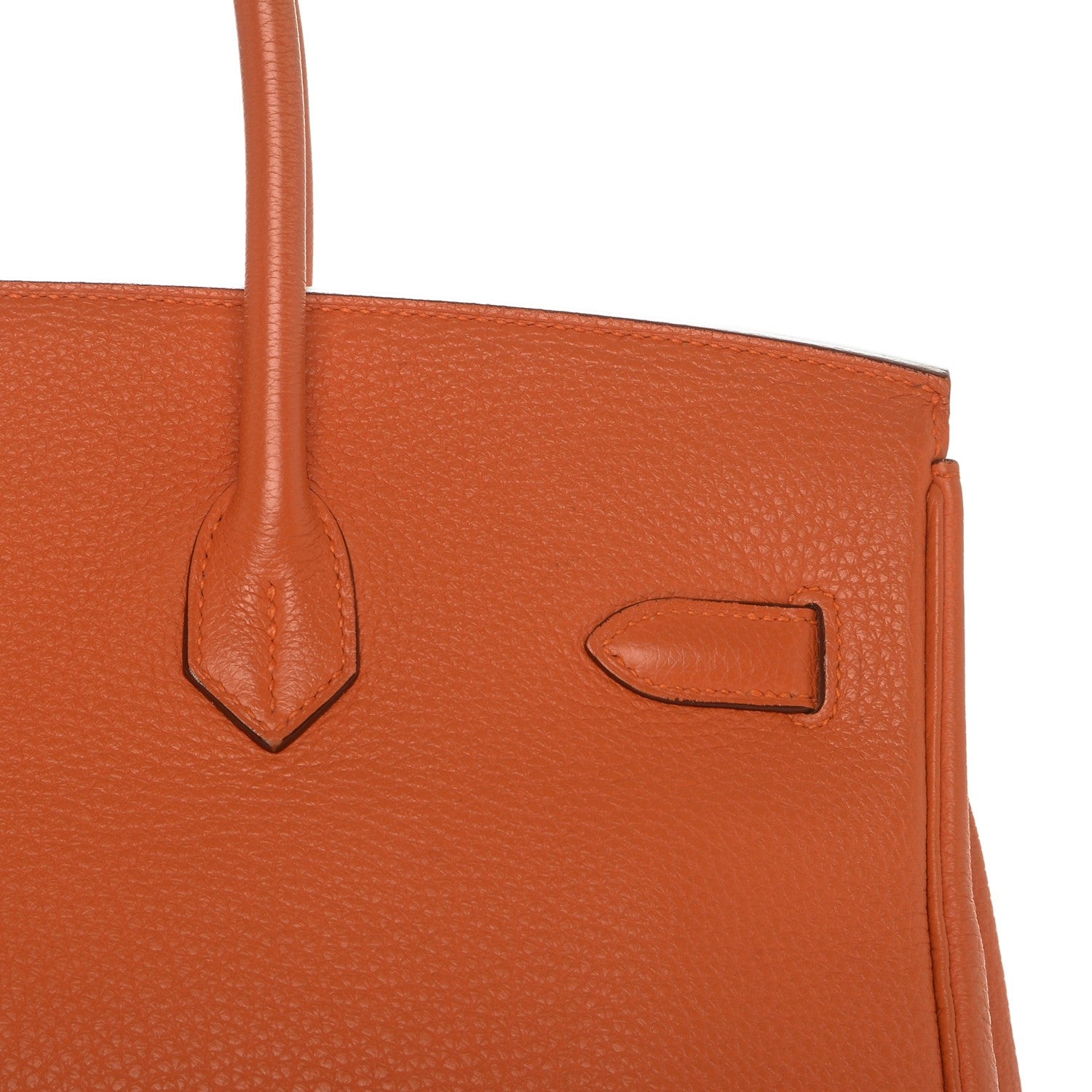 Hermes Togo Birkin 35 Orange 15 of 31