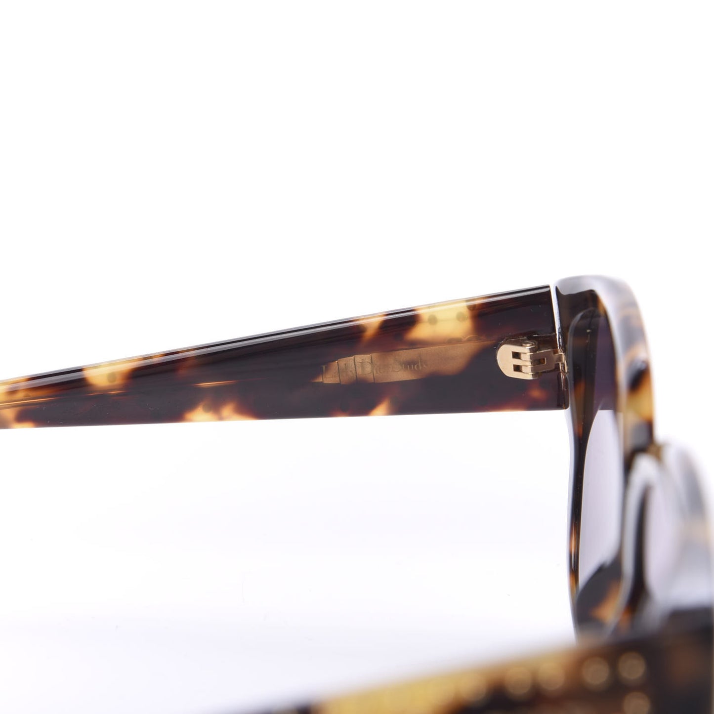 Lady Dior Studs Sunglasses Tortoise