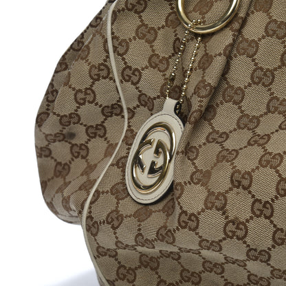 Gucci Monogram Large Sukey Tote Off White 14 of 26