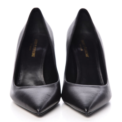 Saint Laurent Calfskin Opyum 85 Pumps 39 Black 2 of 9