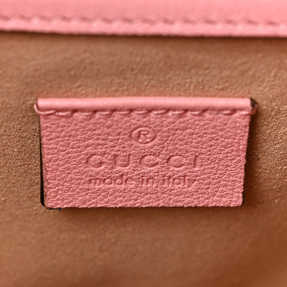 Gucci Wonka Grain Calfskin Mini Diana Tote Bag Wild Rose Fuxia Fluo 6 of 10