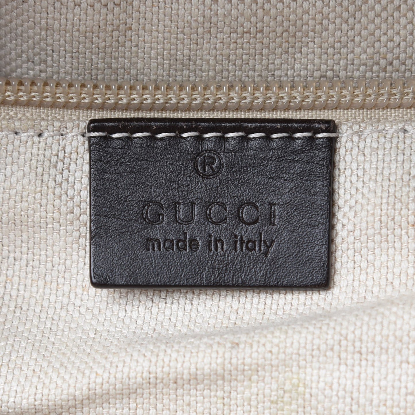 GG Supreme Monogram Medium Backpack Black