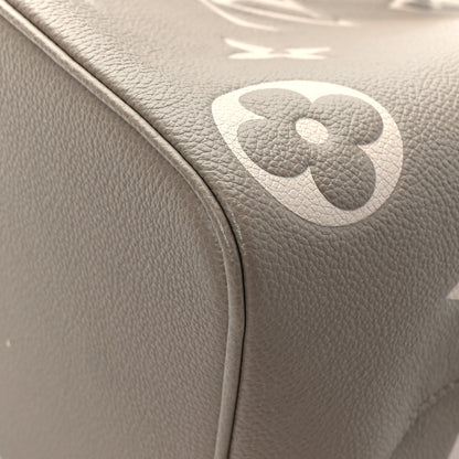 Louis Vuitton Empreinte Monogram Giant Neonoe MM Tourterelle Creme 9 of 11