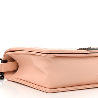 Chanel Calfskin New Medium Boy Flap Pink 9 of 10