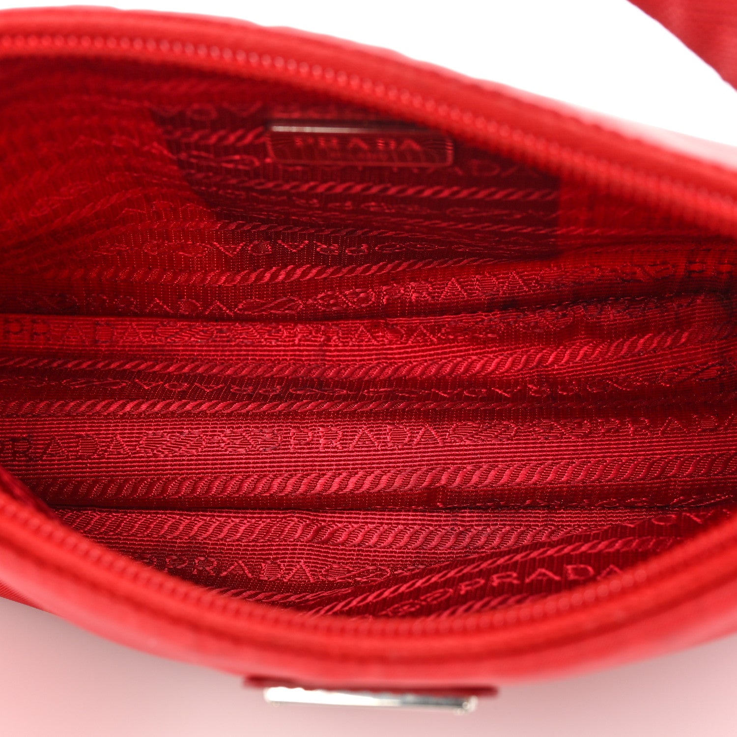 Prada Tessuto Nylon Mini Re-Edition 2000 Bag Rosso 5 of 19