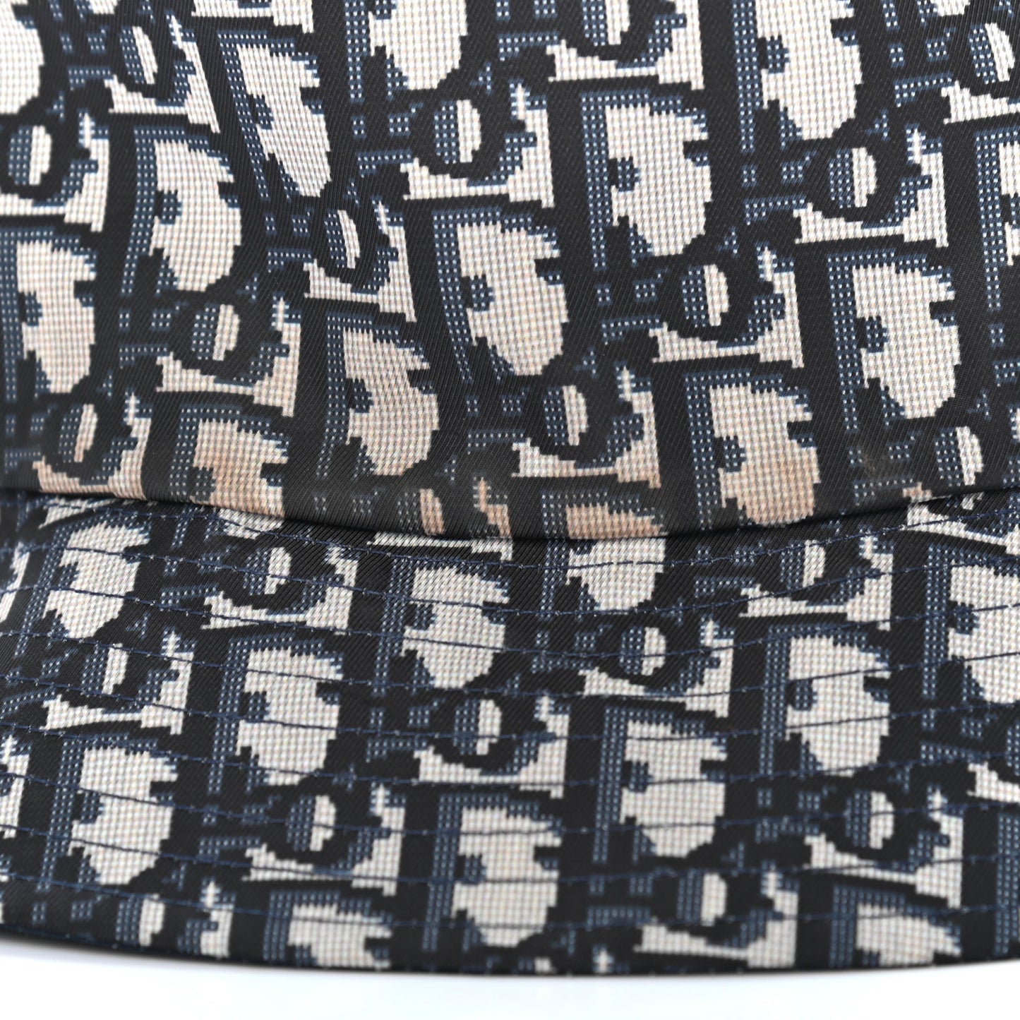 Oblique Reversible Teddy-D Brim Bucket Hat 57 Blue