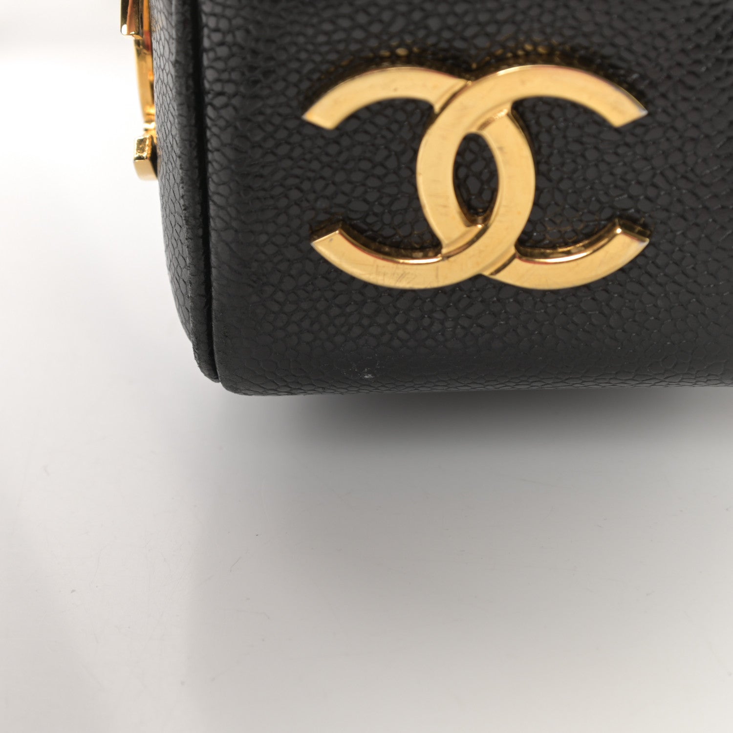 Chanel Caviar CC Shoulder Bag Black 13 of 14