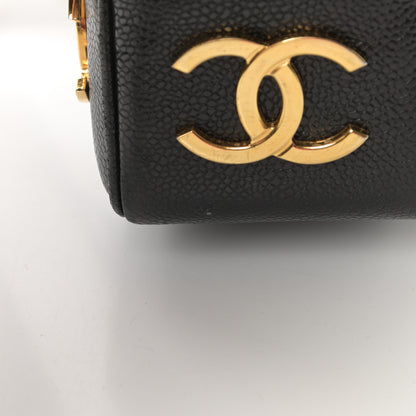 Chanel Caviar CC Shoulder Bag Black 13 of 14