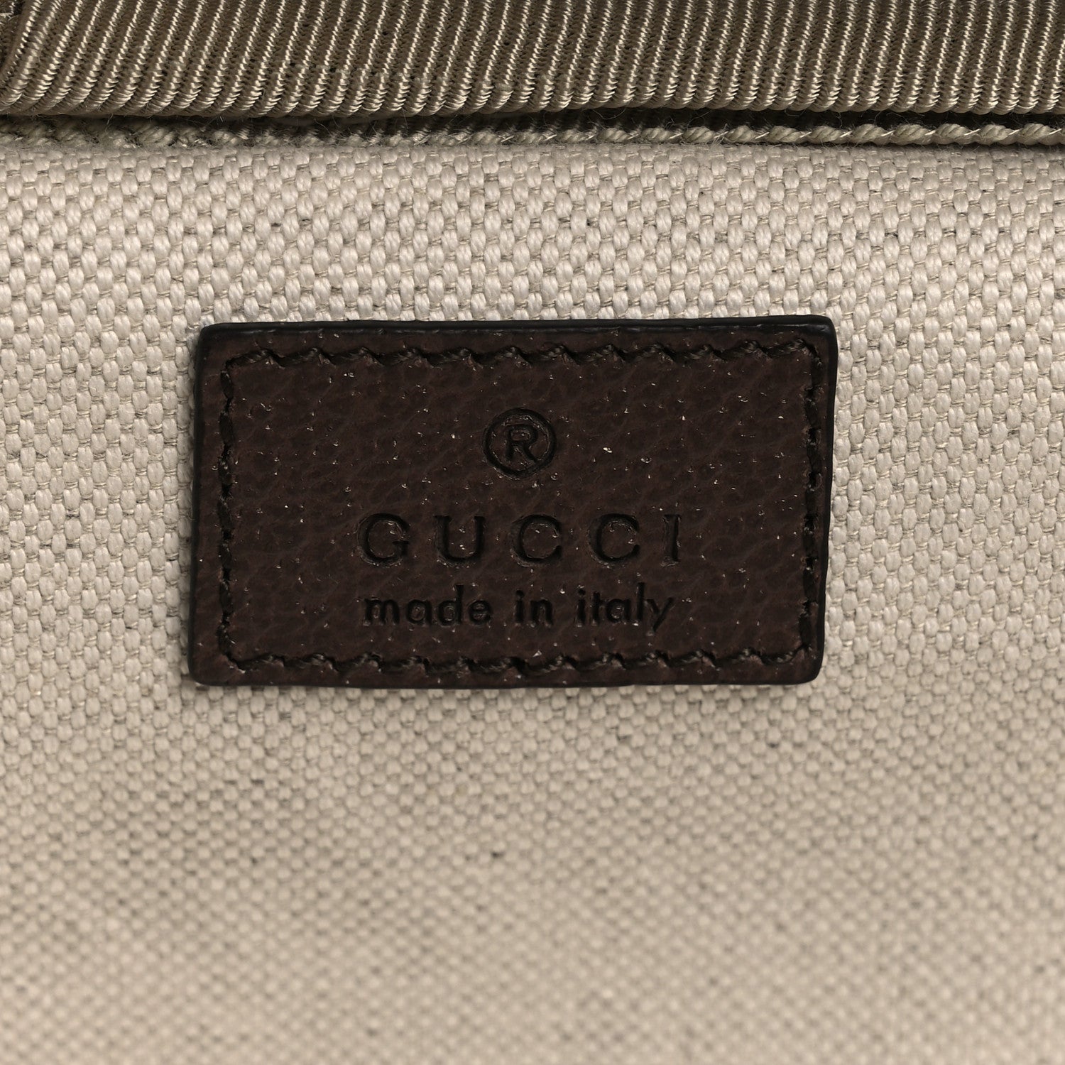 Gucci GG Supreme Monogram Web Medium Savoy Trolley Beige Ebony 5 of 14