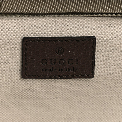Gucci GG Supreme Monogram Web Medium Savoy Trolley Beige Ebony 5 of 14