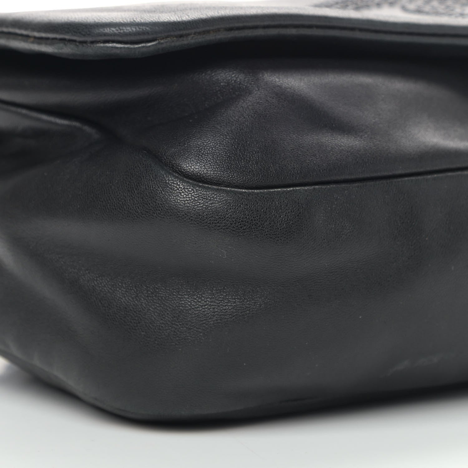 Chanel Lambskin Studded CC East West Flap Black 8 of 11