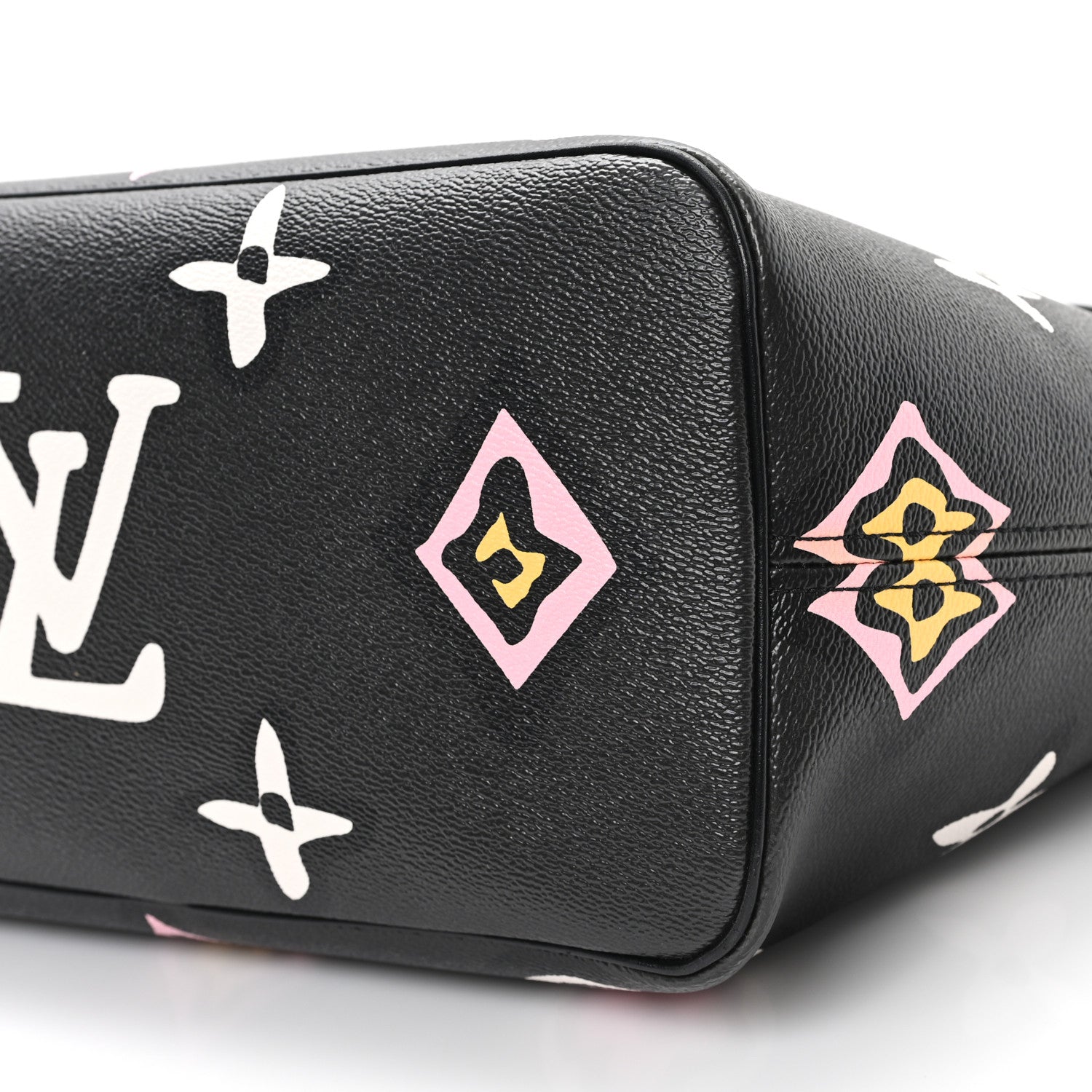 Louis Vuitton Monogram Giant Wild at Heart Neverfull MM Black 10 of 11