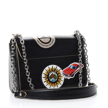 Louis Vuitton Epi World Tour Twist MM Black 3 of 10