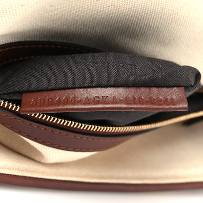 Fendi X SARA COLEMAN Canvas Vitello King Seta FF Fish Eye Embroidered Baguette Grezzo Multicolor Ghianda 8 of 12