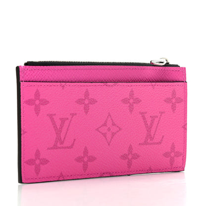 Louis Vuitton Taigarama Coin Card Holder Fuchsia 3 of 7