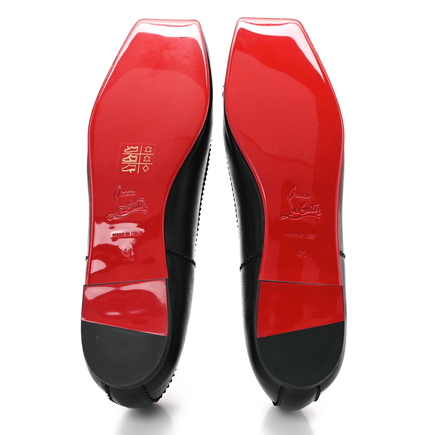 Christian Louboutin Nappa Mamadrague Flats 41 Black 6 of 9