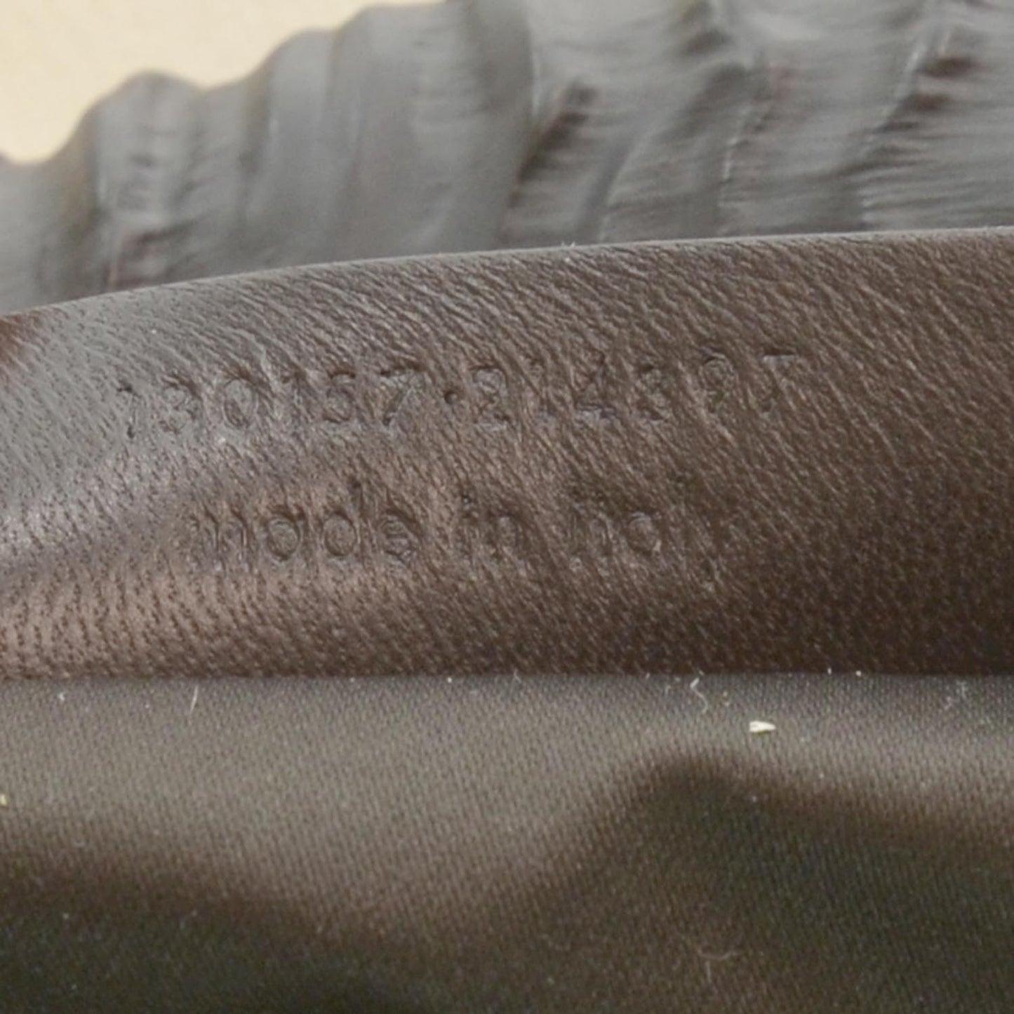 Leather Mala Mala Horn Bag